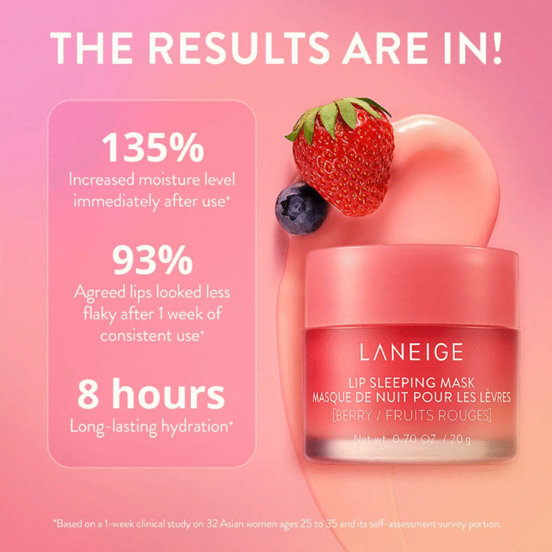 Laneige Lip Sleeping Mask Berry EX, 20g - Image 5