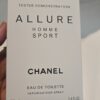 CHANEL ALLURE HOMME SPORT TESTER 100ML