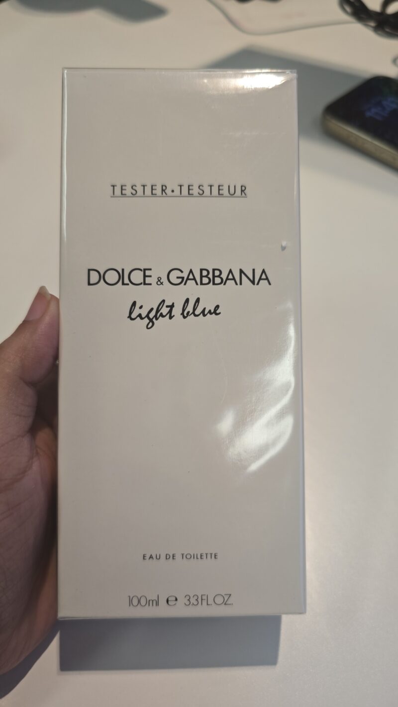 DOLCE & GABBANA LIGHT BLUE TESTER 100ML