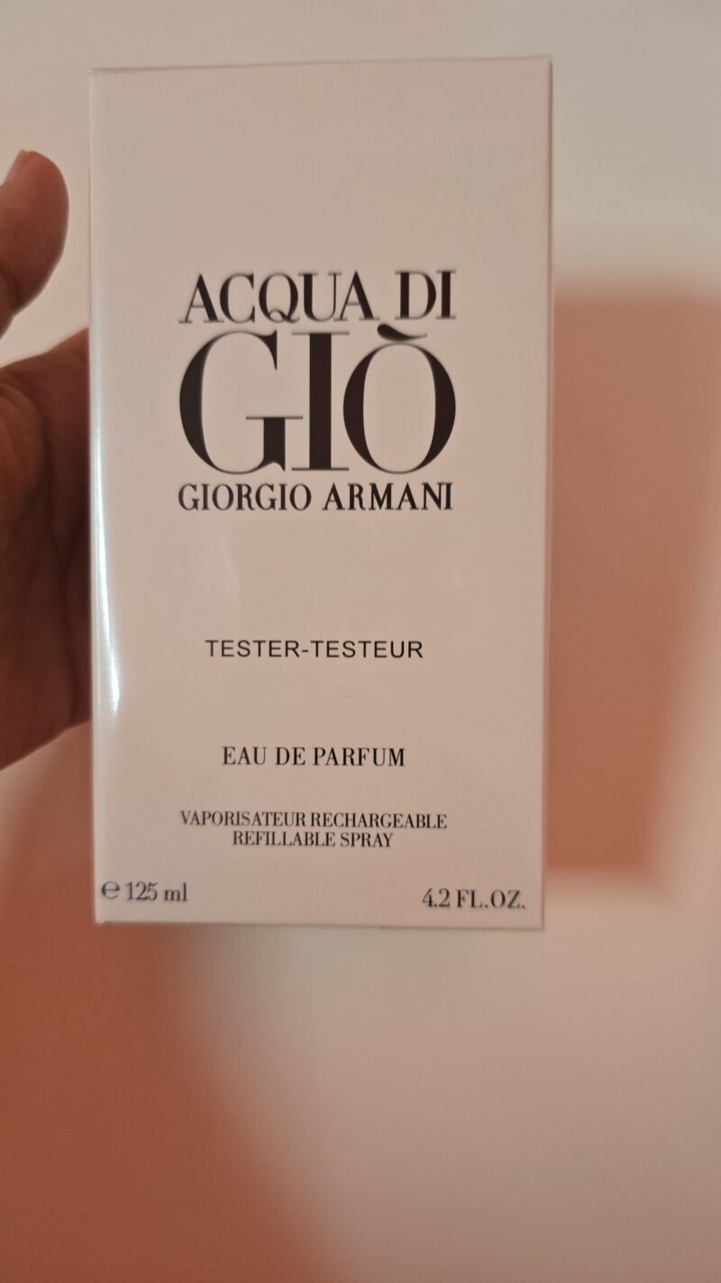ARMANI EAU PERFUME TESTER 125ML