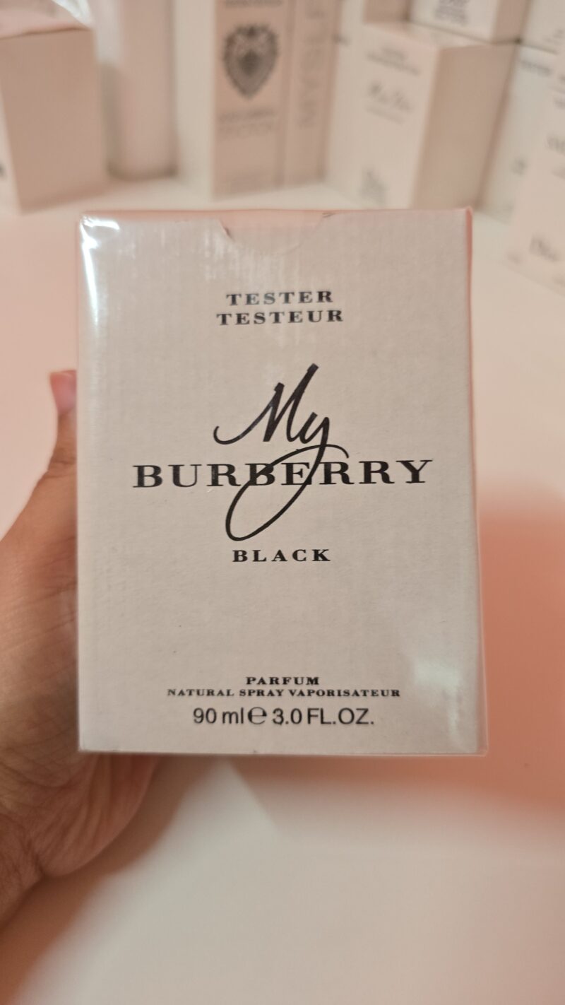 BURBERRY BLACK PERFUME TESTER 90ML