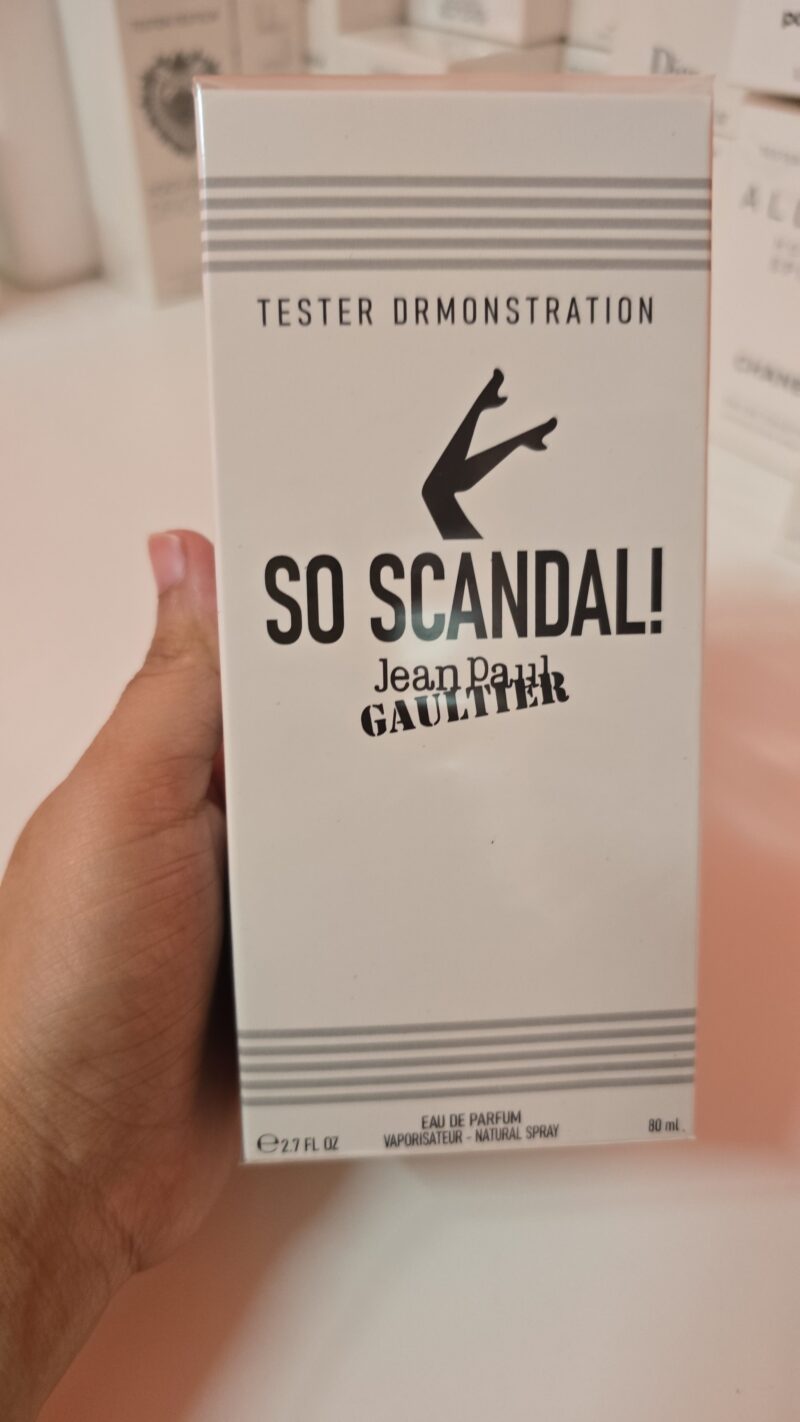 SO SCANDALI JEAN PAUL TESTER 80ML