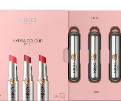KIKO Milano Hydra Colour Lip Set