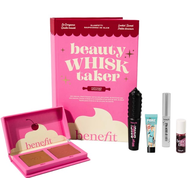 Benefit Beauty Whisk Taker Palette for Brows Complexion Eyes and Lips