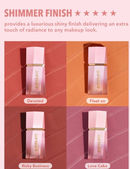 Sheglam Color Bloom Day Glow Liquid Blush- Love Cake
